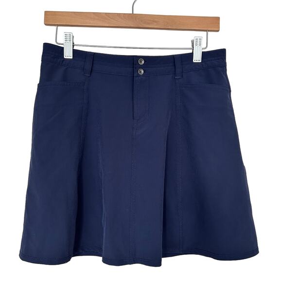 Eddie Bauer Navy Blue Skirt Sz 2 - Picture 1 of 6